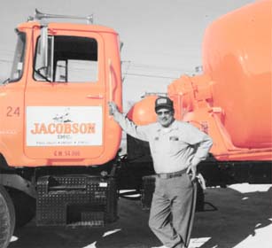 Jacobson Concrete mixer from the 1970s used in Garvin, McClain, Stephens, Grady, Murray, Pontotoc, Pottawatomie, Cleveland, Pauls Valley, Purcell, Elmore City, Wynnewood, Wayne, Paoli, Foster, Byars, Stratford, Davis, Sulphur, Ratliff City, Tatums, Lexington, Goldsby, Washington, Dibble, Bradley, Blanchard, South Central Oklahoma